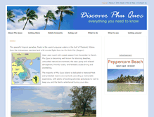 Tablet Screenshot of discoverphuquoc.com